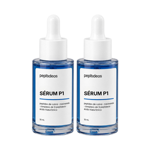 Sérum Facial Peptídeo de Cobre 2% com Ácido Hialurônico e Niacinamida 30 ml