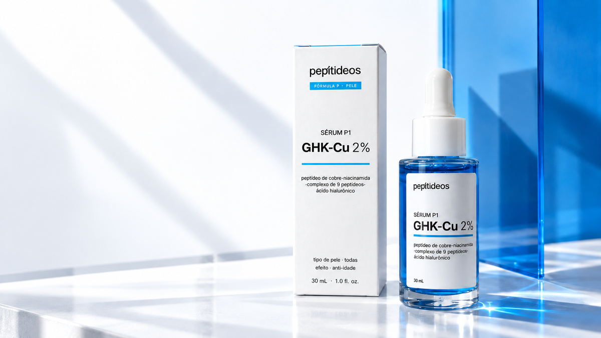 Sérum P1 com peptídeo de cobre — pepitideos