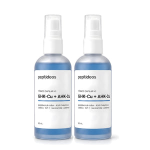 TÔNICO CAPILAR H1 - (GHK-Cu + AHK-Cu) para fortalecimento e densidade com peptídeos de cobre