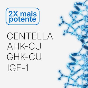 TÔNICO CAPILAR H1 - (GHK-Cu + AHK-Cu) para fortalecimento e densidade com peptídeos de cobre